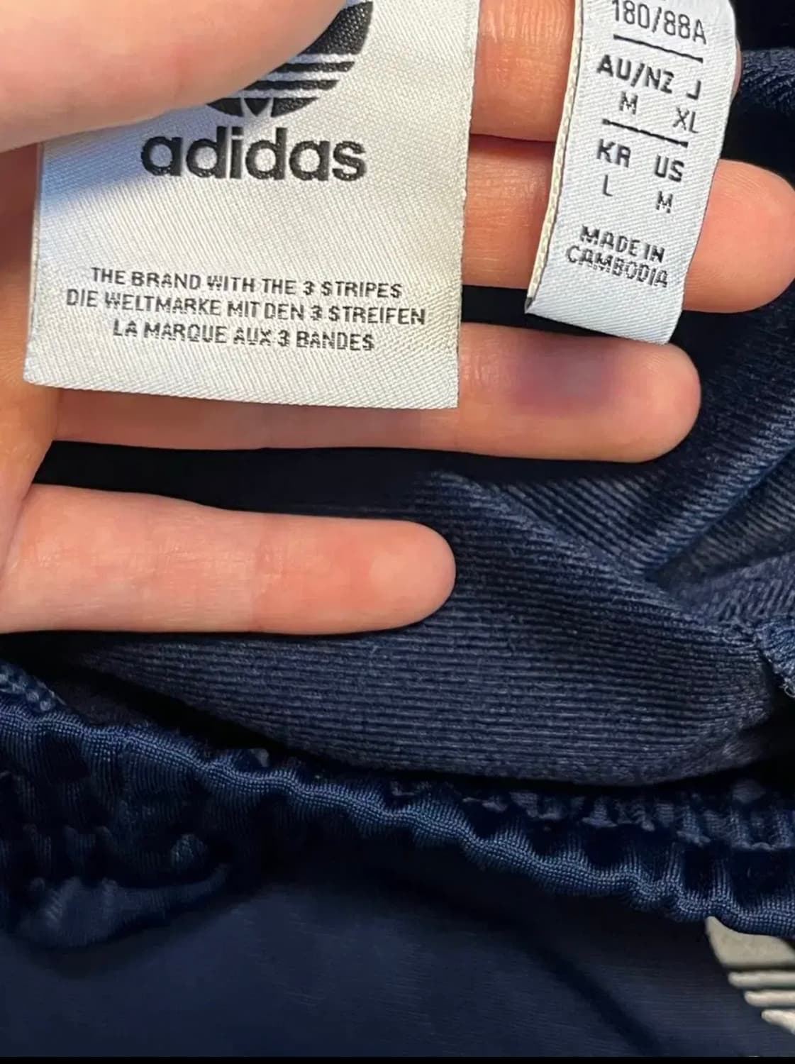 아디다스 파이어버드 트랙팬츠 네이비(Night indigo) L 상품이미지3