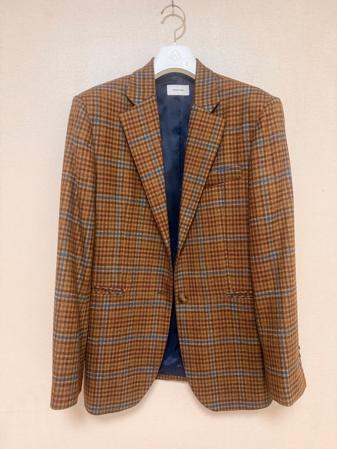 쏭스튜디오 캄포레 체크자켓 상품이미지6