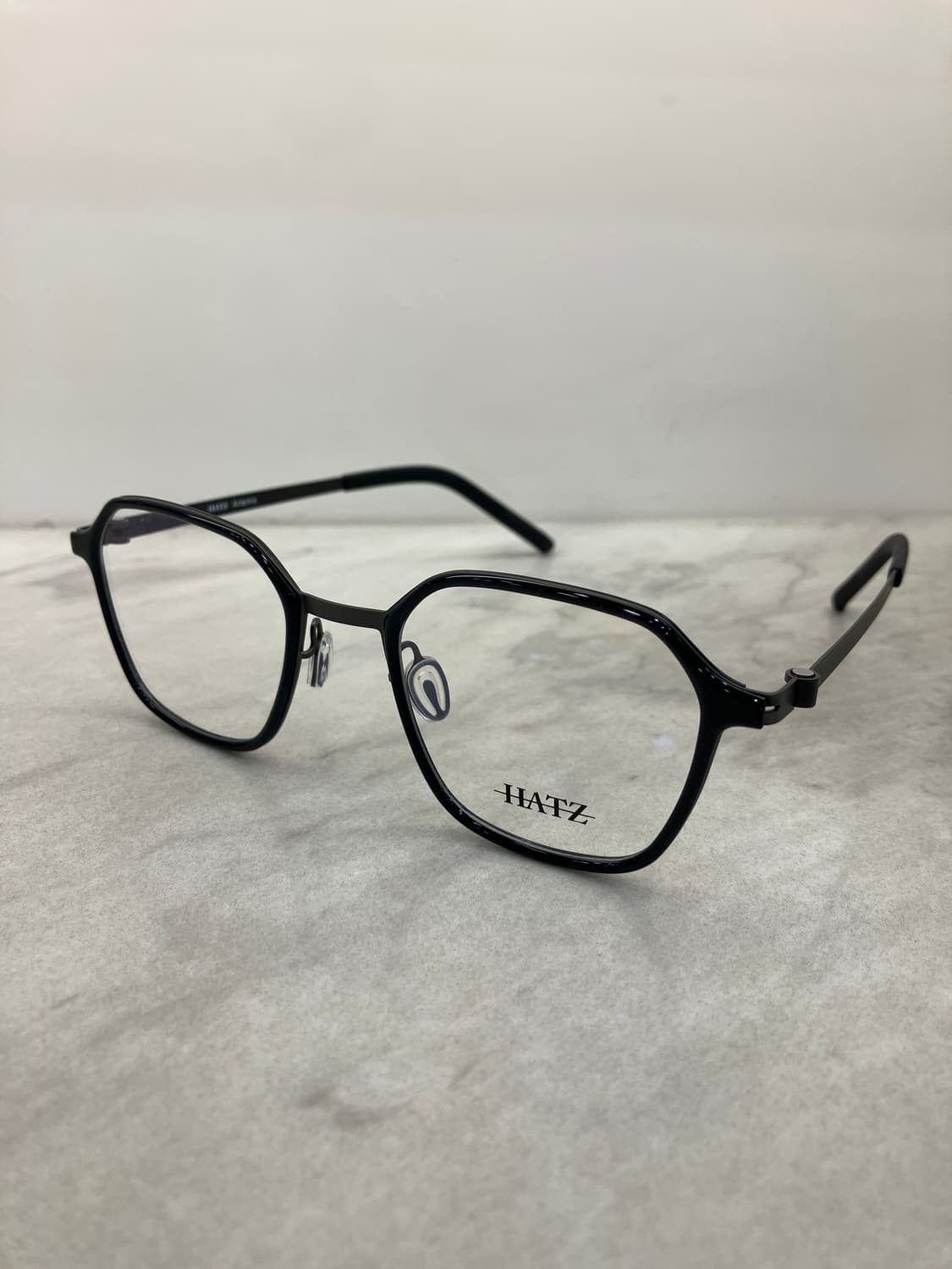 하츠 Hatz 그레이 블랙 솔텍스 웰링턴 메탈테 안경 상품이미지9