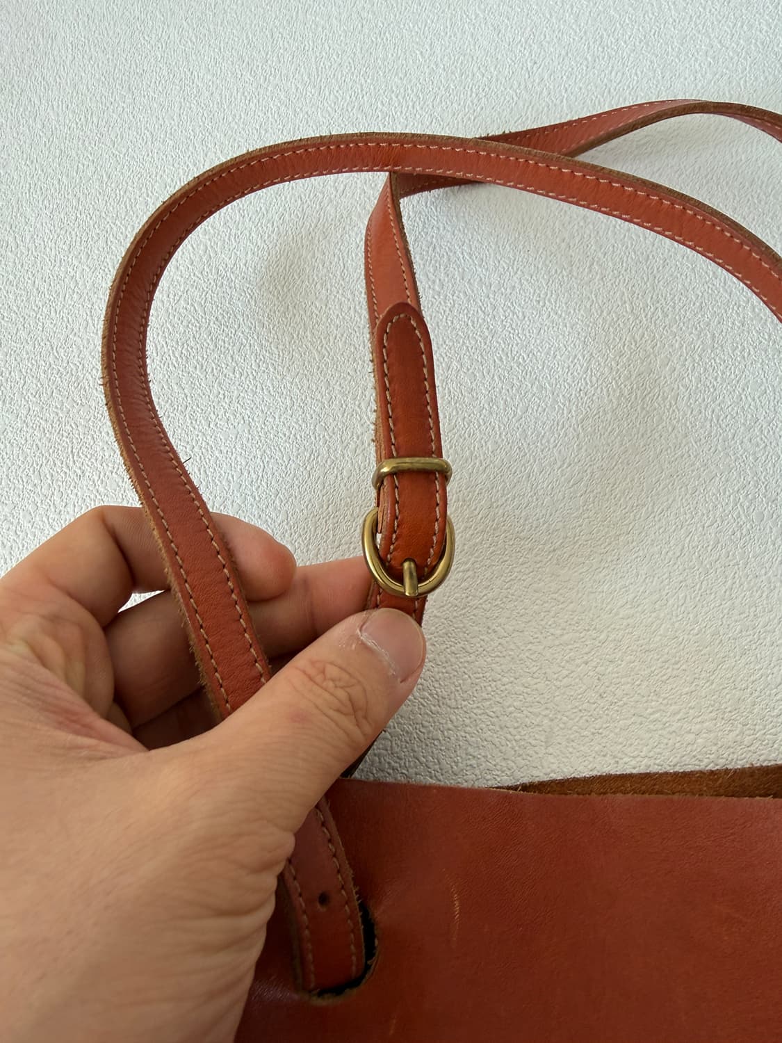 일비종떼(IL BISONTE) 레더 숄더백(ITALY) 상품이미지9