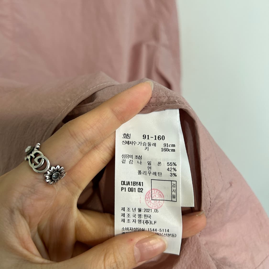 닥스 2021 셔츠형 원피스 상품이미지4