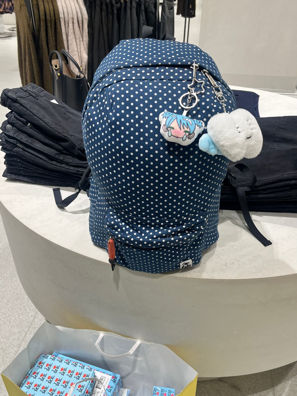 Chums 30주년 2013 네이비도트 백팩 🌀 상품이미지3