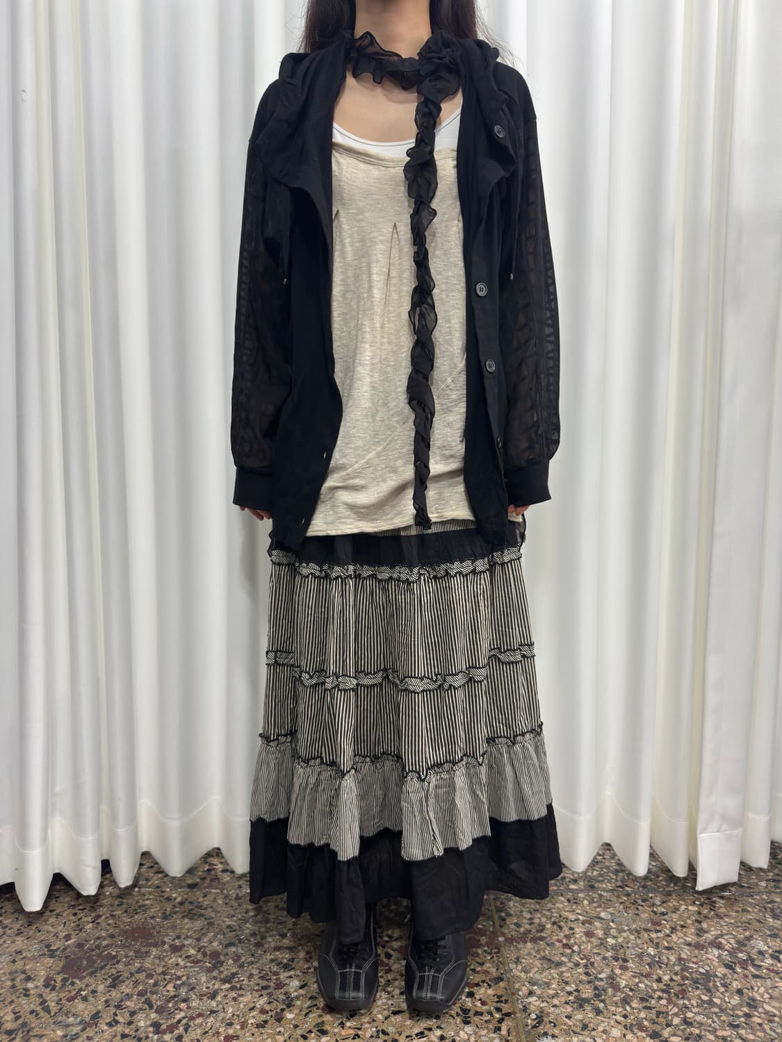 n’Or button cardigan 상품이미지5