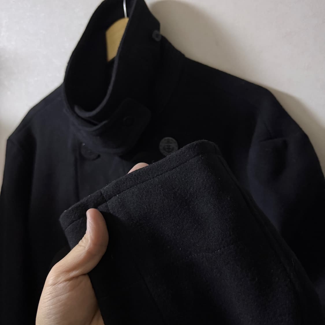 폴로 랄프로렌 해군 피코트 블랙 XXL (남성 105-슬림 110) 상품이미지7