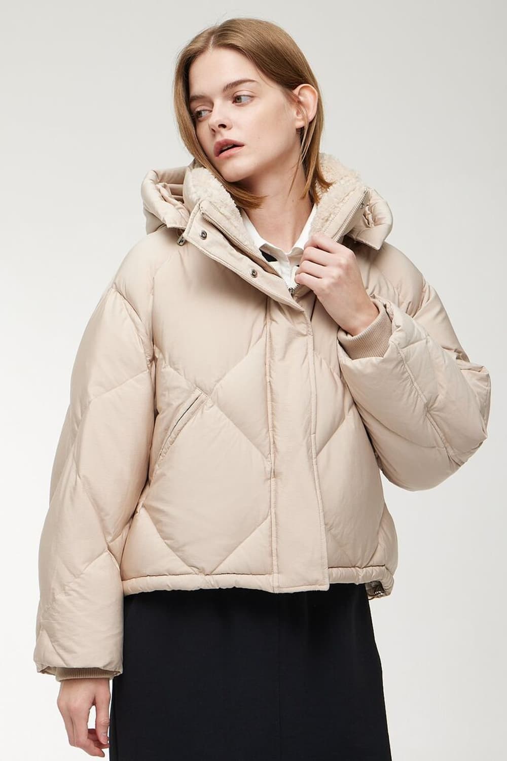 보브 구스 숏패딩  상품이미지3