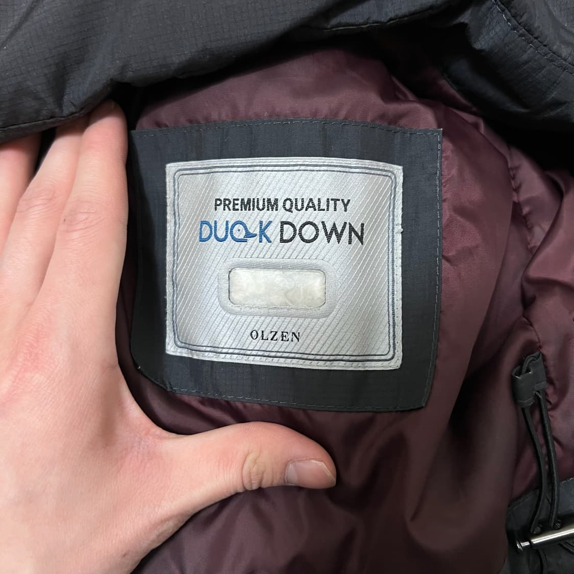 올젠 남성 덕다운 푸퍼 패딩 XXL/110 상품이미지6