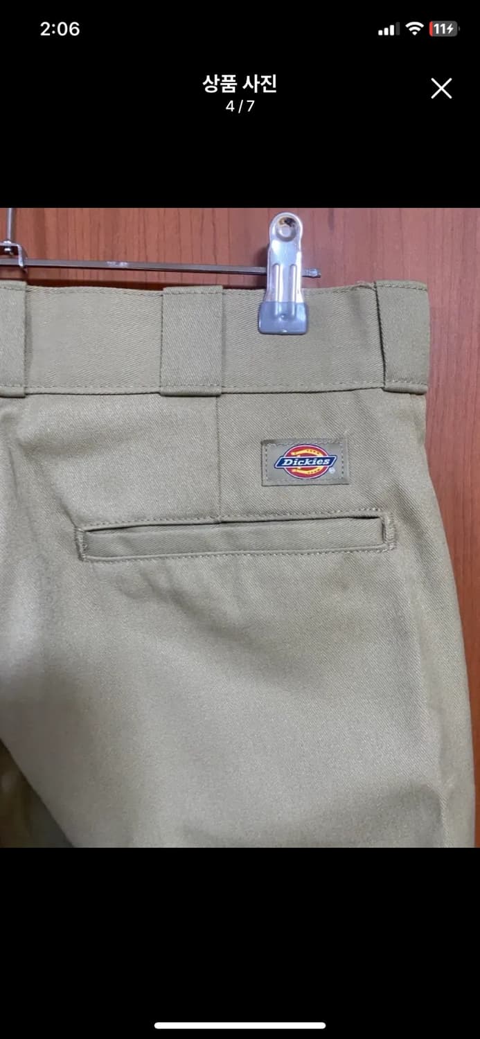 [DICKIES] 디키즈 874 카키 팬츠 30사이즈 상품이미지4