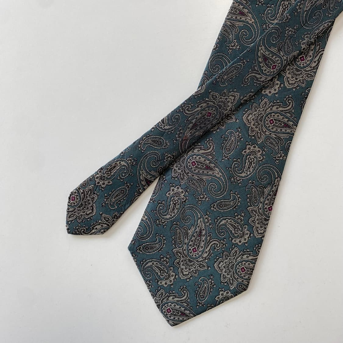 스테파노 리치 (Stefano Ricci) 실크 페이즐리 넥타이 상품이미지1