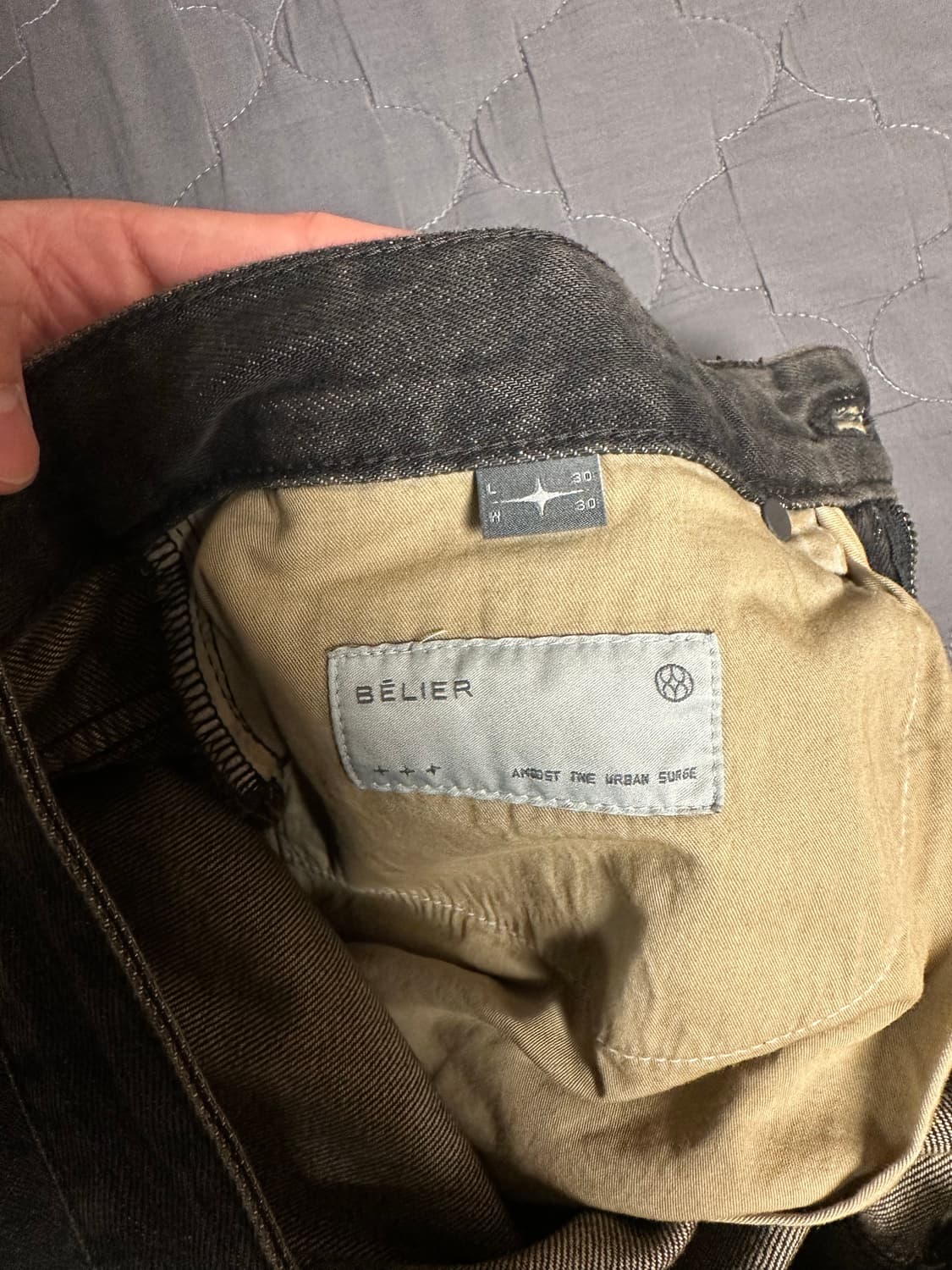 벨리에 미드와이드 앤틱블랙 30/30 상품이미지4