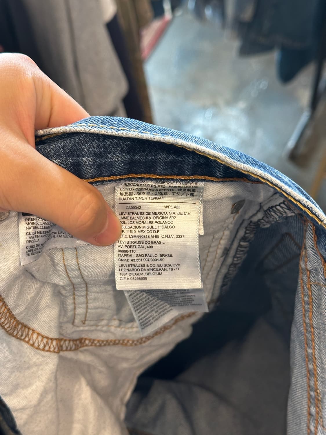 Levis 리바이스 505 W34 L32 상품이미지4