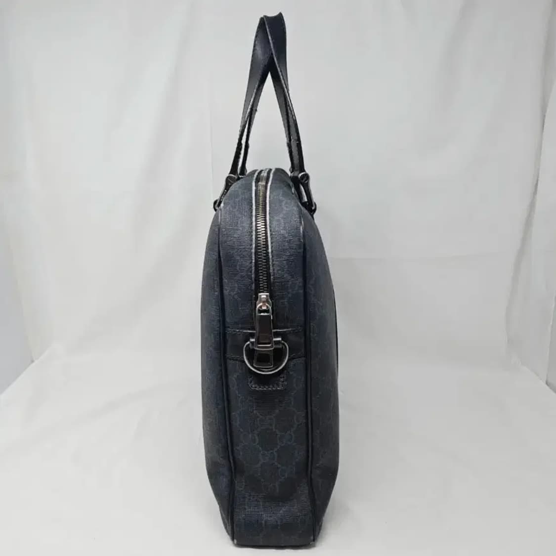 정품 구찌 GG 수프림 블랙 서류 가방 상품이미지3