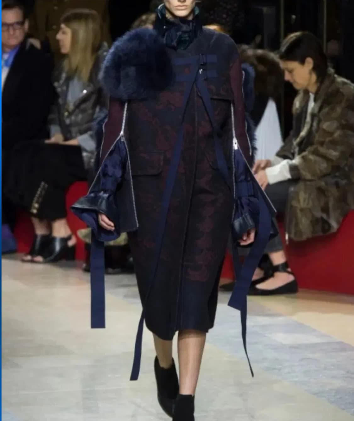 사카이 컬렉션 겨울코트 상품이미지2