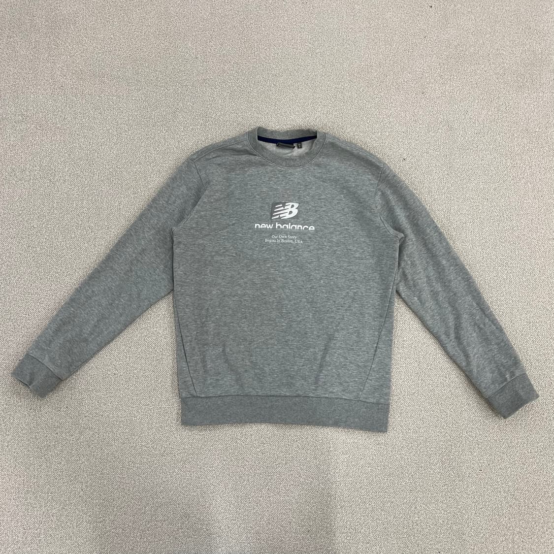 [90] 뉴발란스 라운드넥 긴팔 맨투맨 스웻셔츠 0108M1 상품이미지1