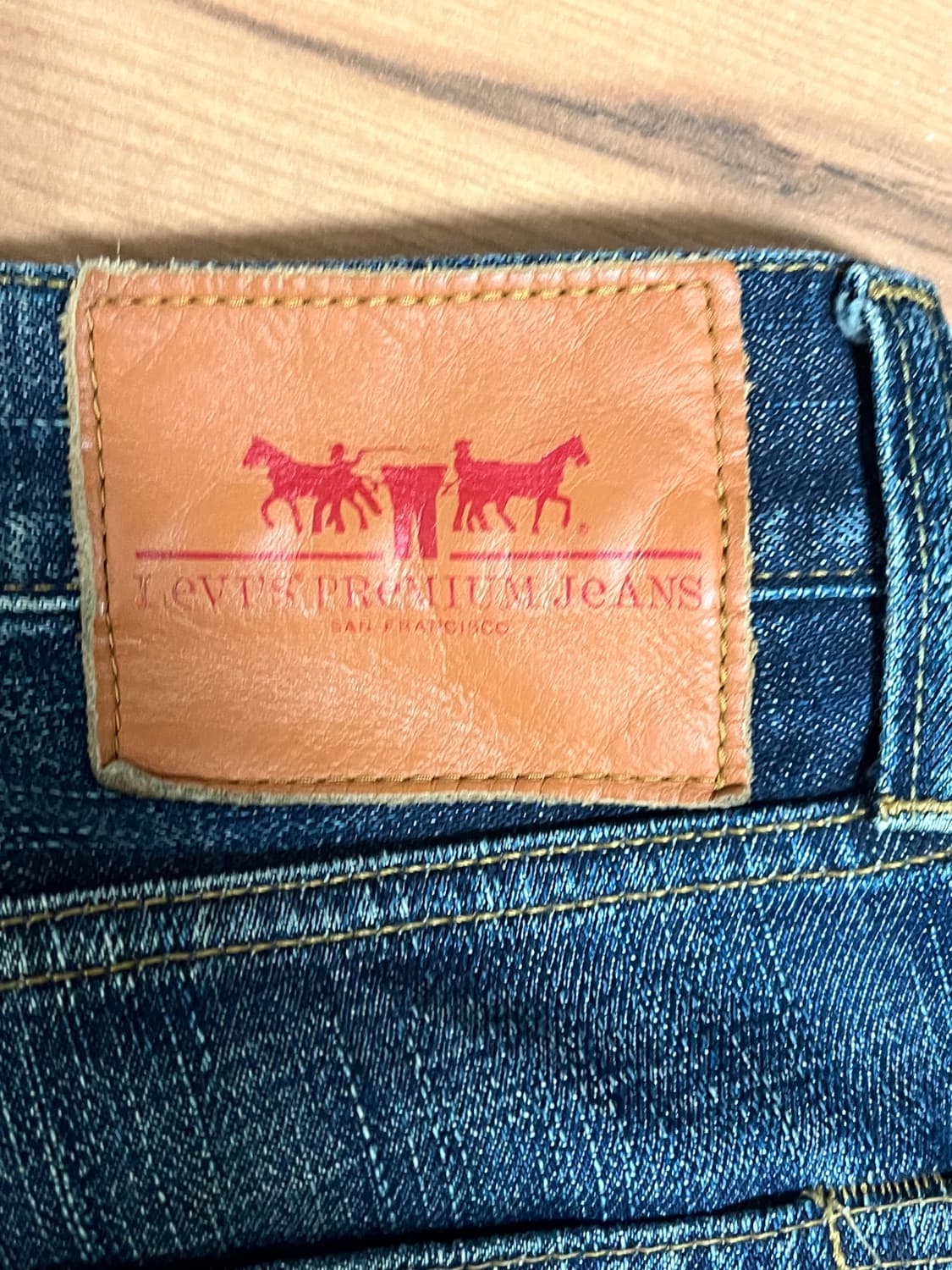 리바이스 프리이엄 부츠컷 데님 상품이미지3