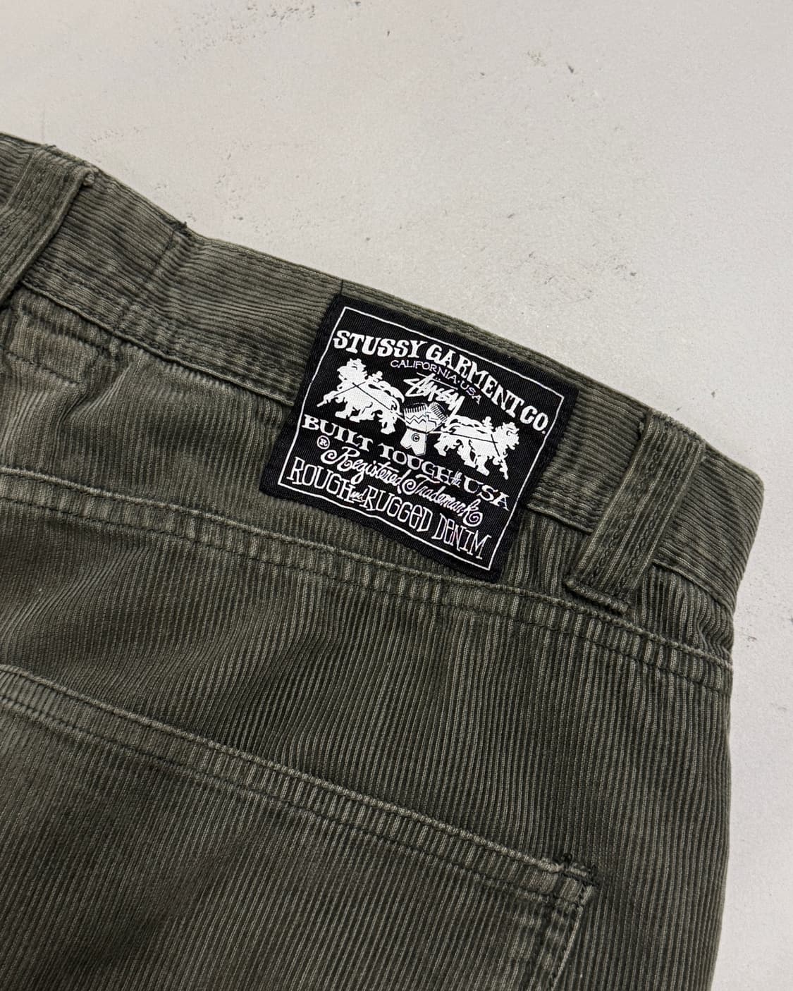 00s 스투시 재팬 코듀로이 워크팬츠 상품이미지5