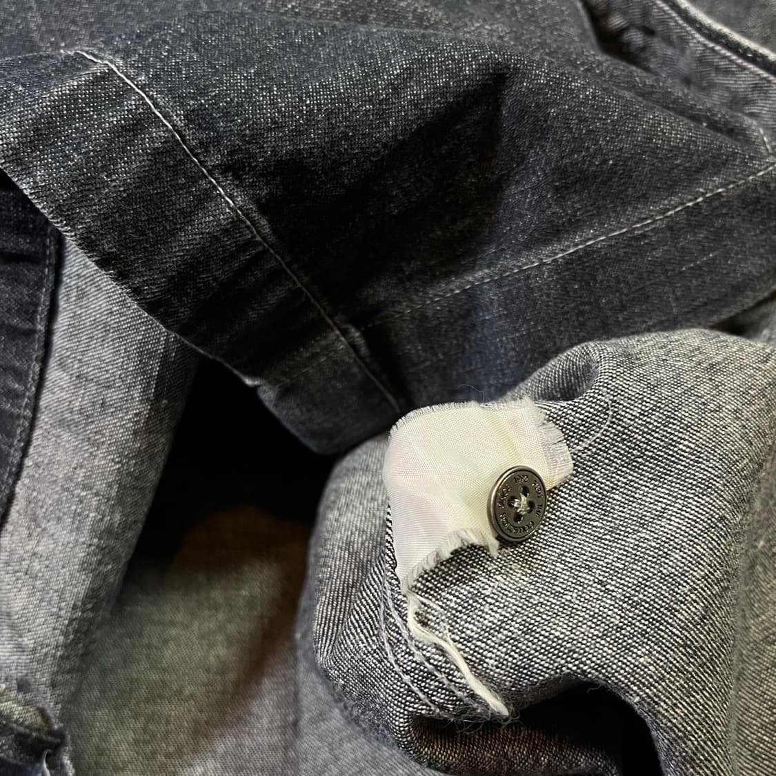 후부 데님 셔츠 상품이미지5