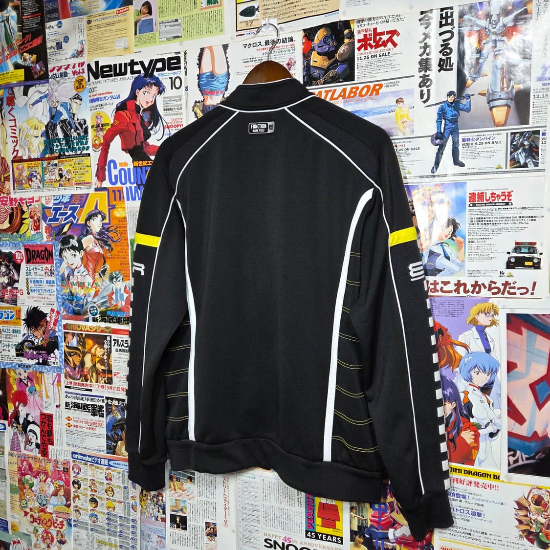 빈티지 EXR 니트 배색 레이싱 져지 트랙탑 상품이미지6