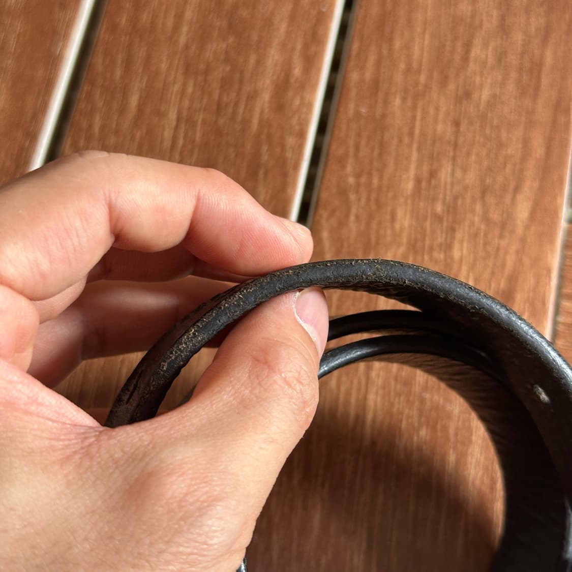 Daniel & Bob Italy made leather belt 상품이미지10