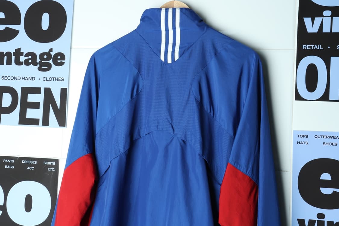 (XL-4XL) 아디다스 집업 바람막이 점퍼자켓 올드스쿨-H30523 상품이미지8