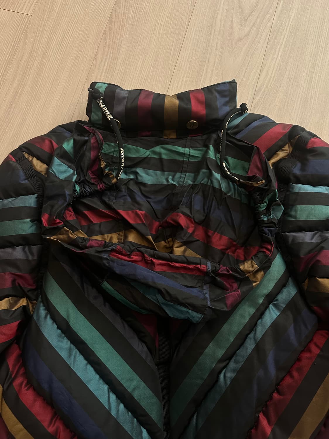 소니아 리키엘 빈티지 멀티컬러 스트라이프 패딩 상품이미지8