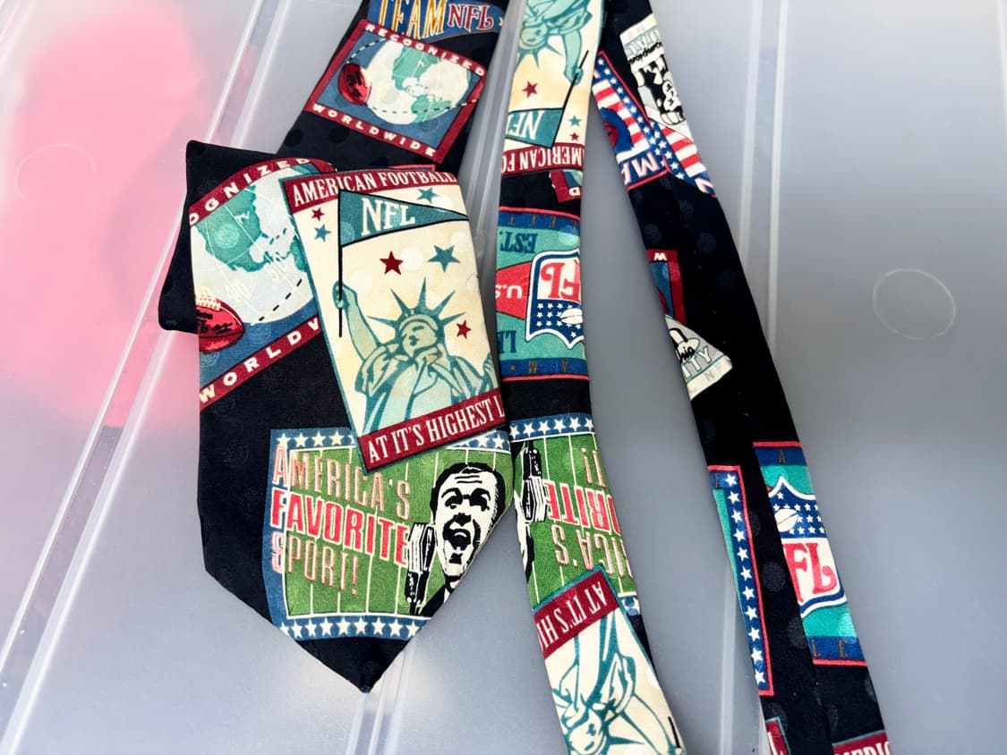 빈티지 넥타이 실크 타이 미국산  상품이미지2