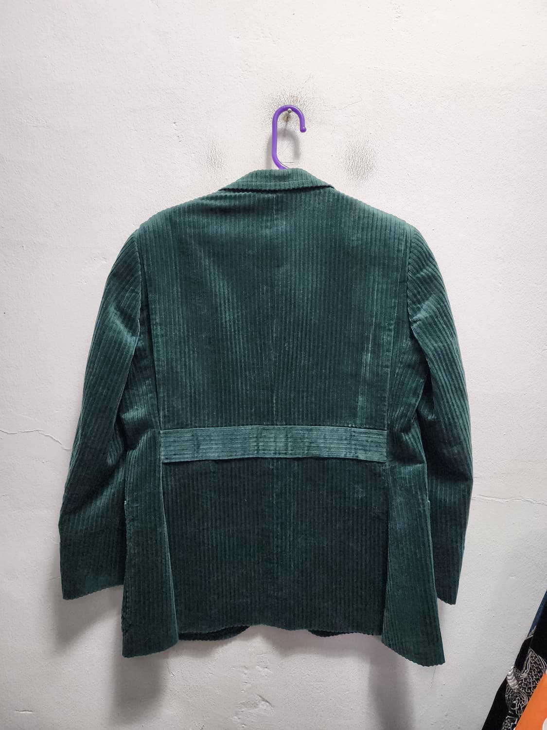 bachaRach 빈티지 딥그린 코듀로이 블레이저 상품이미지2