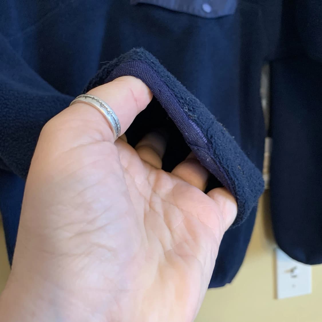 90s 파타고니아 신칠라 스냅-T 네이비/블루 USA 상품이미지9