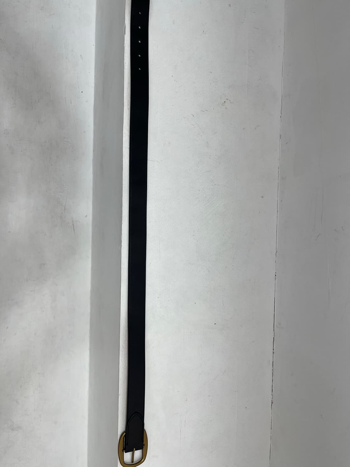 폴로 랄프로렌 블랙 가죽 벨트 S 금장 상품이미지4