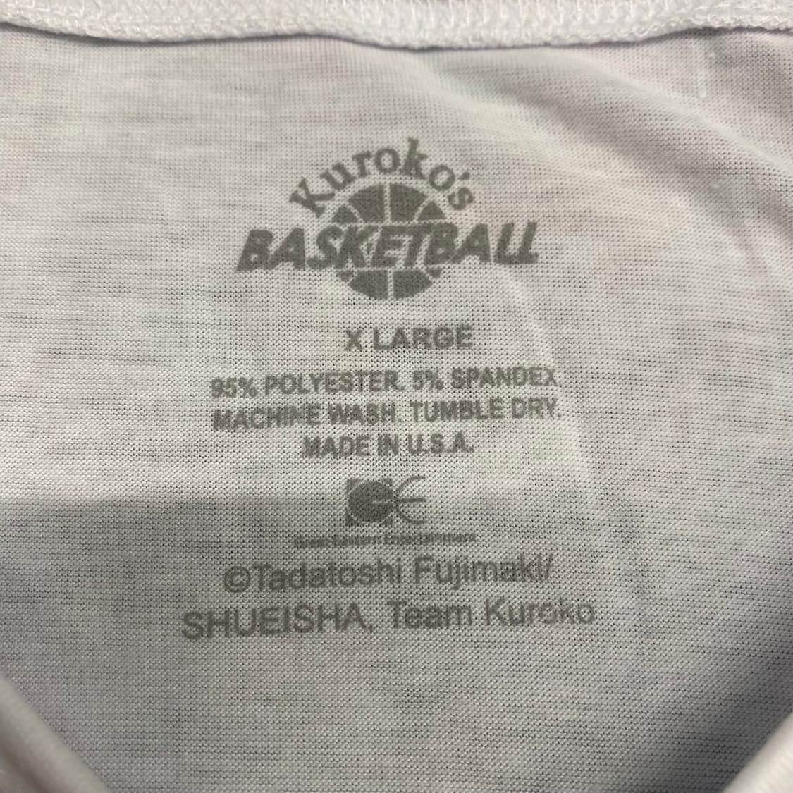 쿠로코의농구 오피셜 애니메이션 티셔츠 상품이미지3