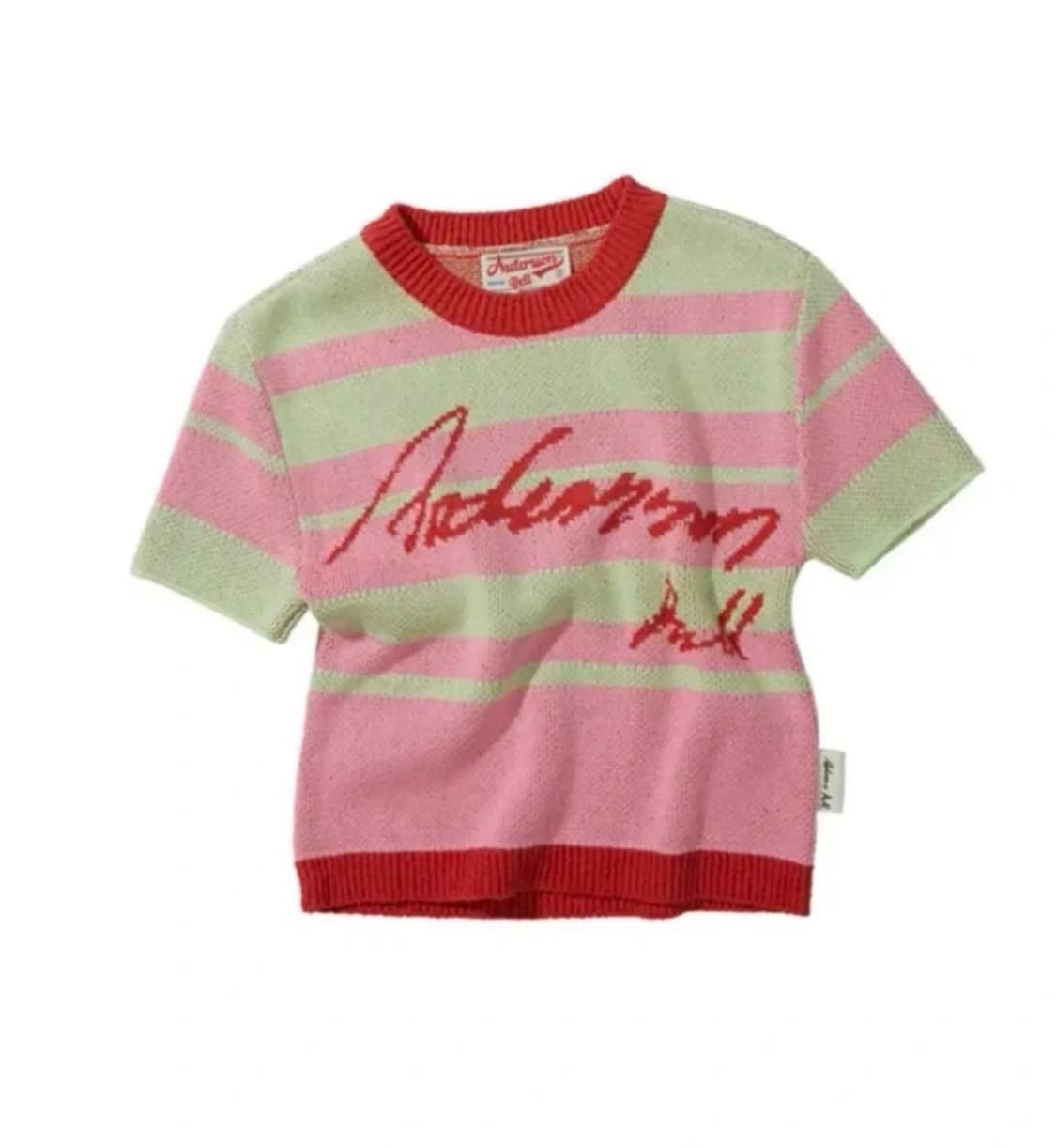 앤더슨벨포우먼 델라 자카드 니트 상품이미지1