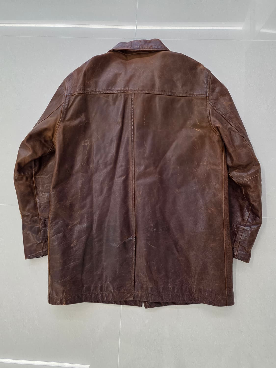 올드 갭 레더 카코트/GAP LEATHER CAR COAT (M) 상품이미지2