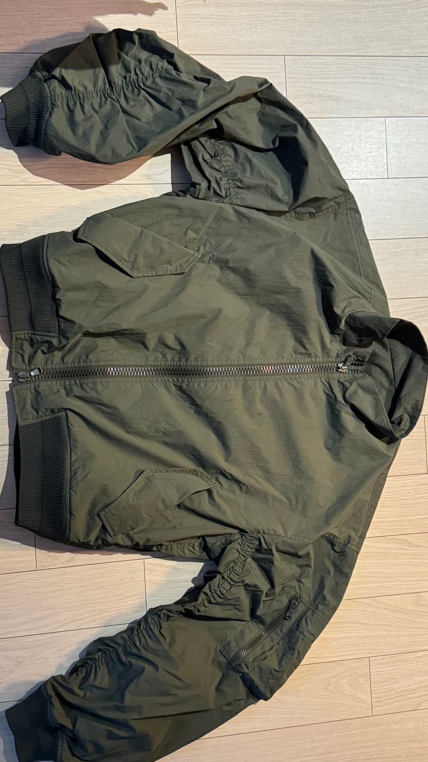 coor 봄버 자켓 (카키색)  상품이미지2