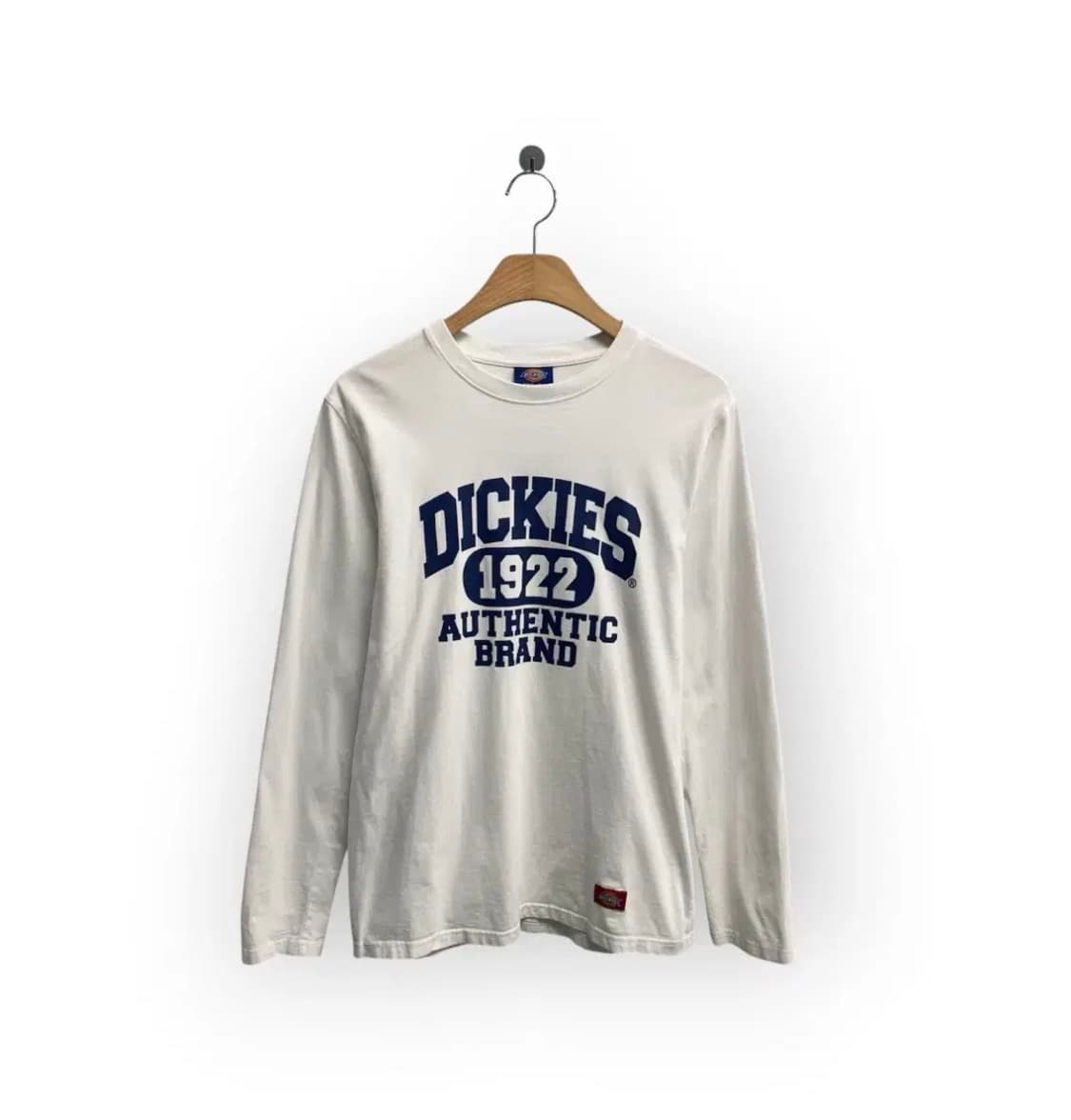 디키즈 Dickies로고 화이트 긴팔 티셔츠 M 상품이미지1