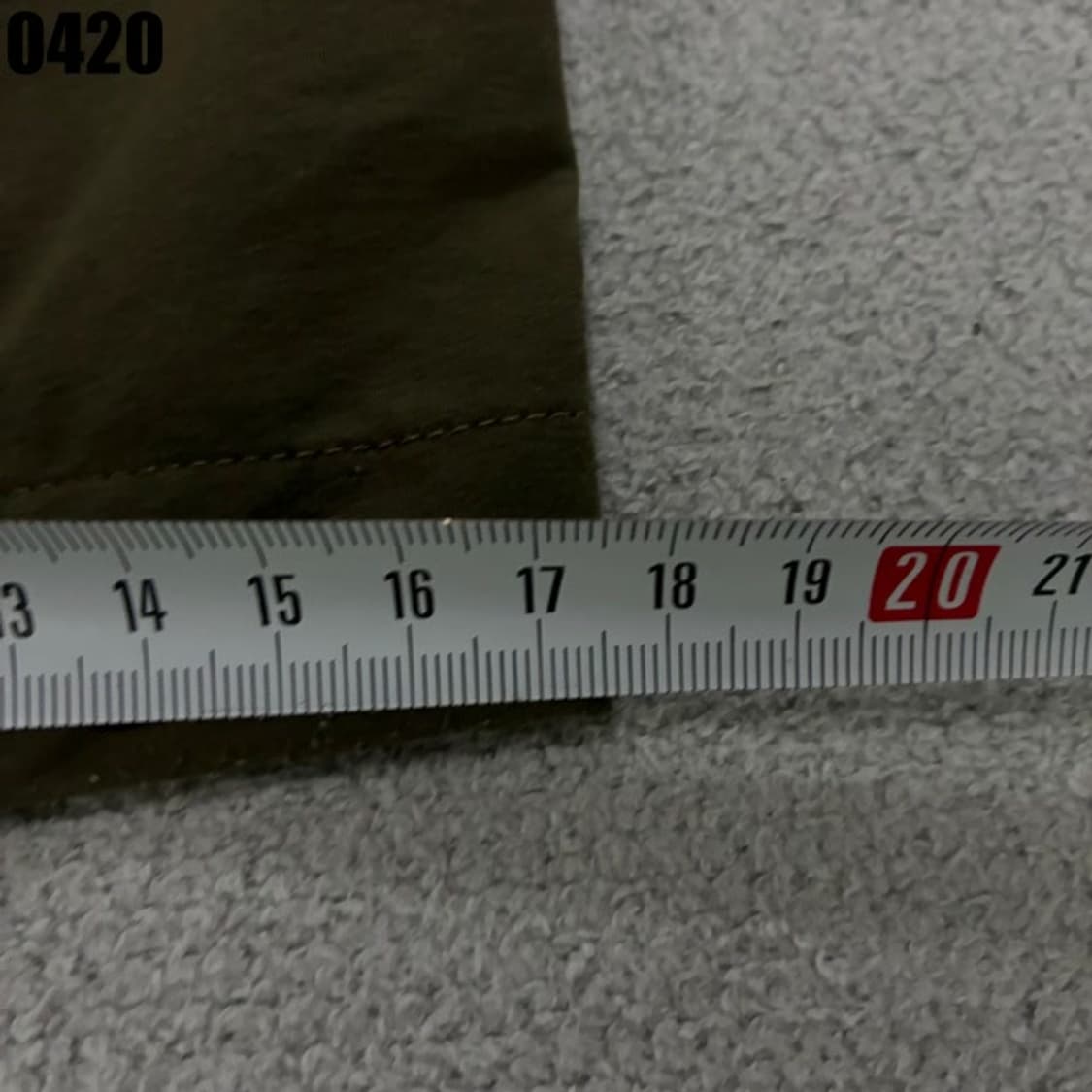 노스페이스 카키색 바지 34 상품이미지7