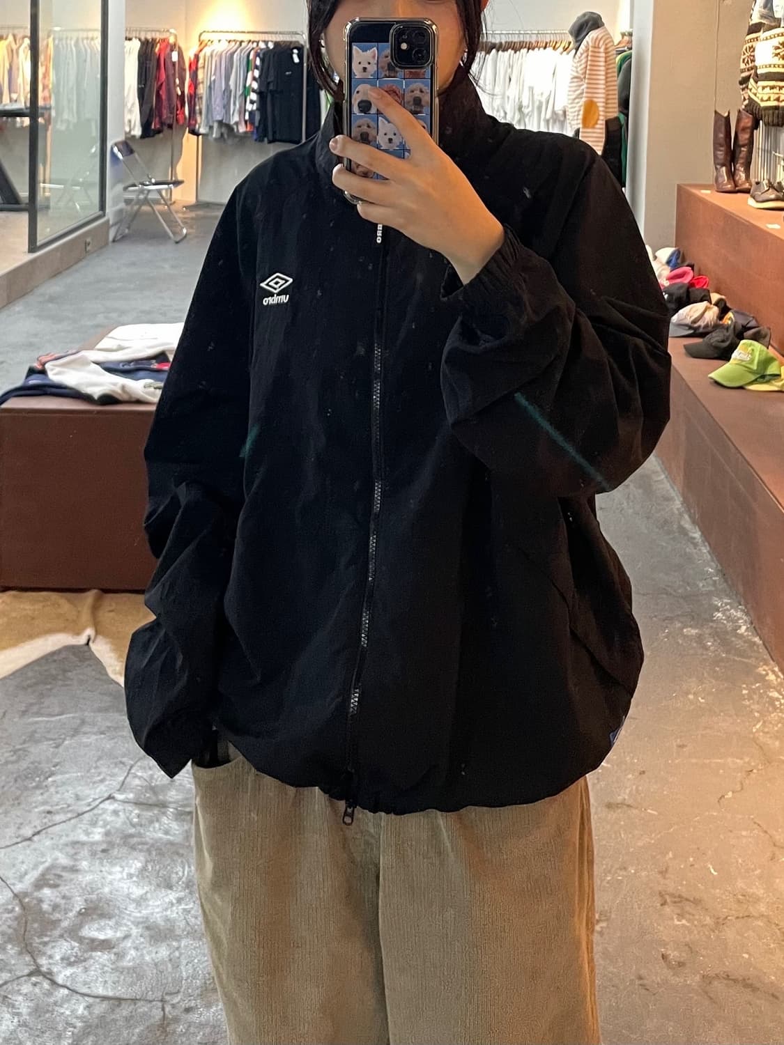 엄브로 클래식 웜업 바람막이 H278 상품이미지1