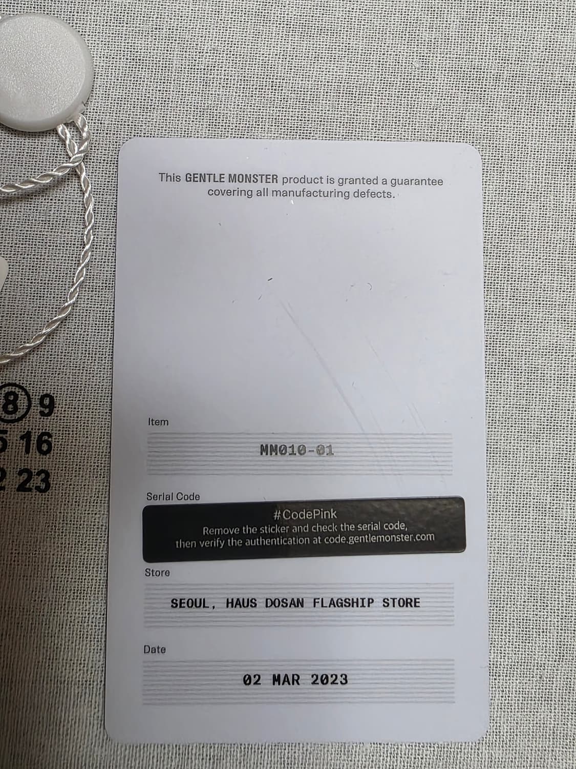 젠틀몬스터 메종 마르지엘라 MM010 블랙 상품이미지9