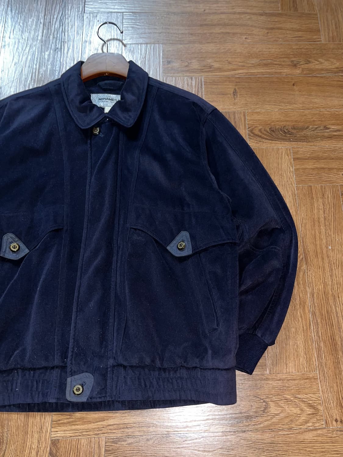 빈티지 디테일 봄버자켓 상품이미지5