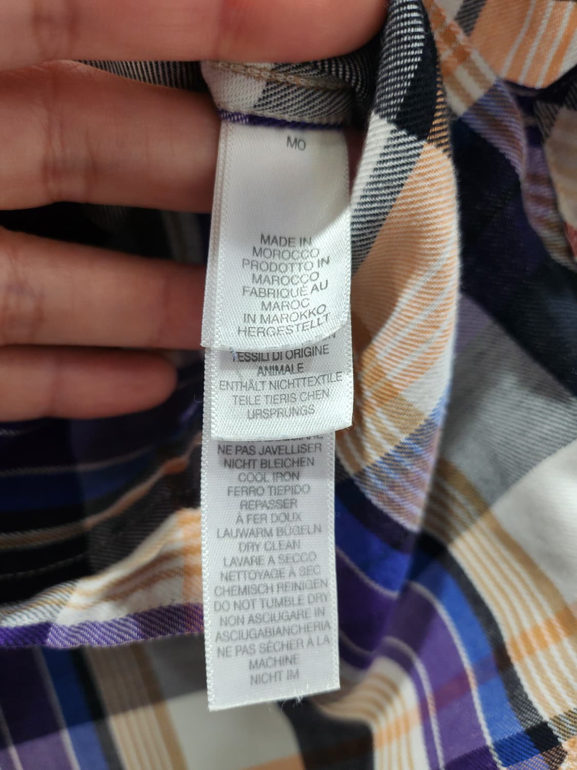 폴스미스 체크 남방 S 정품 상품이미지5