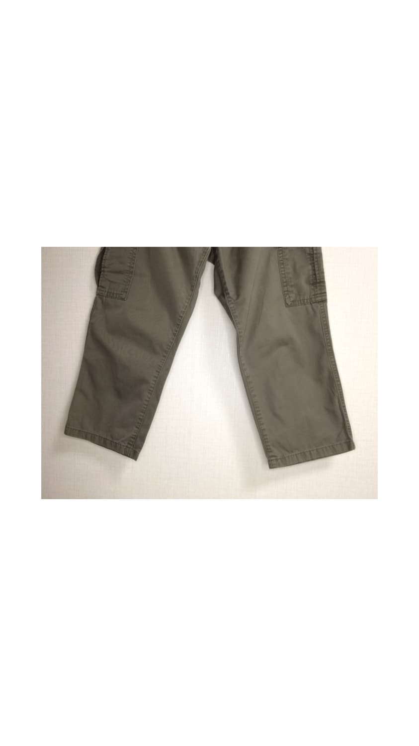 빈티지 카키 브라운 카고 팬츠 상품이미지3