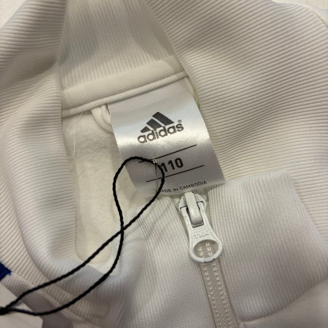 [110] 13s 아디다스 첼시 트랙탑 져지 집업 화이트 D384 상품이미지6