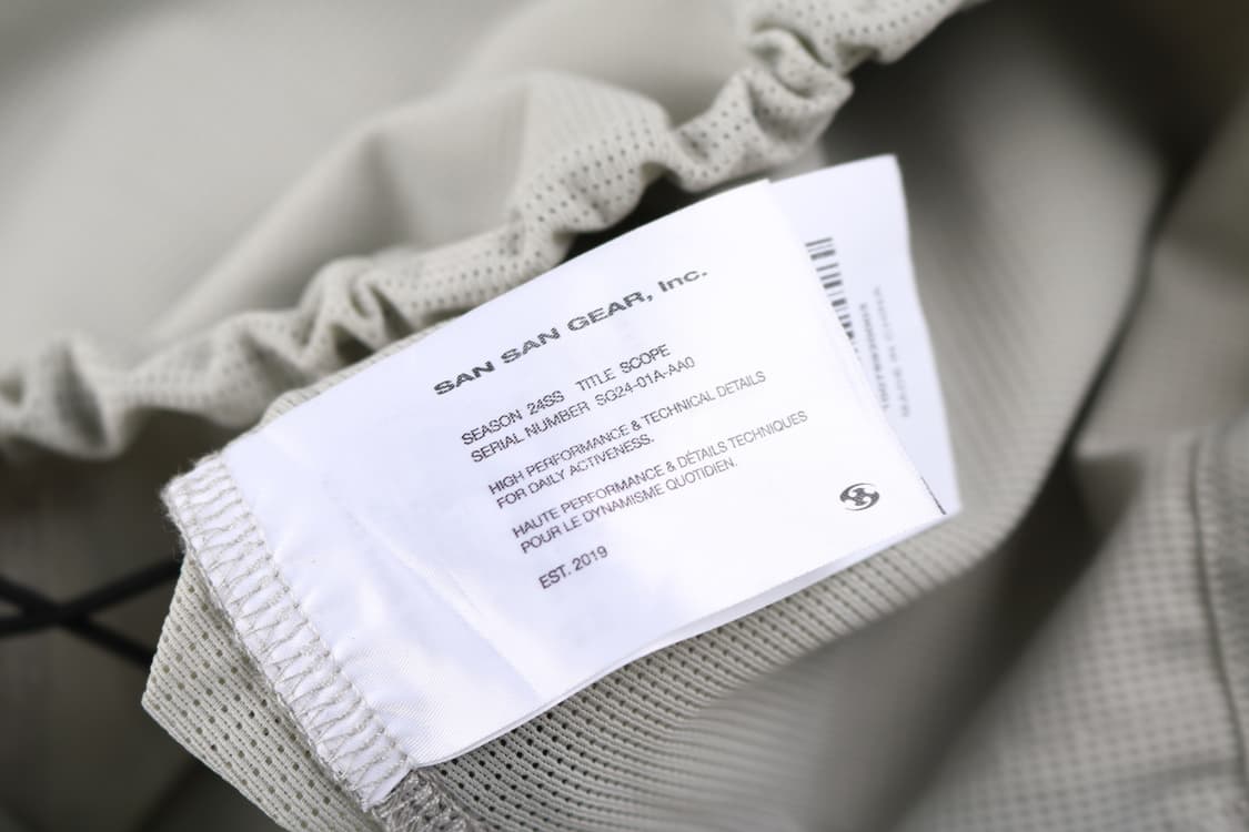 [3] 24SS 산산기어 지퍼 메쉬 자켓 (그레이) 상품이미지4