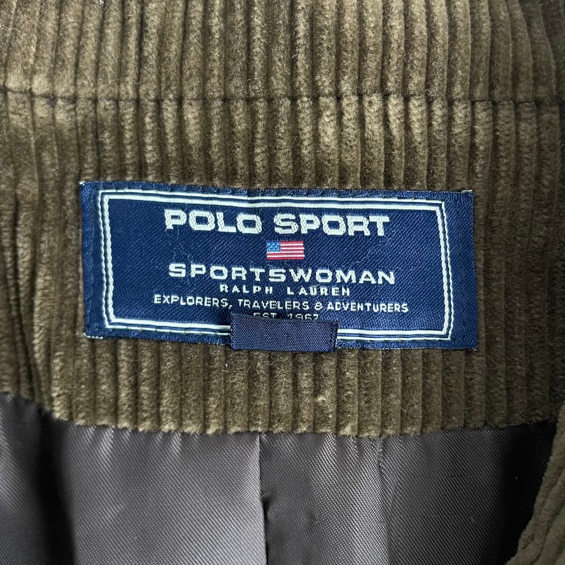 Polo  폴로 랄프로렌 코듀로이 엘보 레더 자켓 상품이미지5