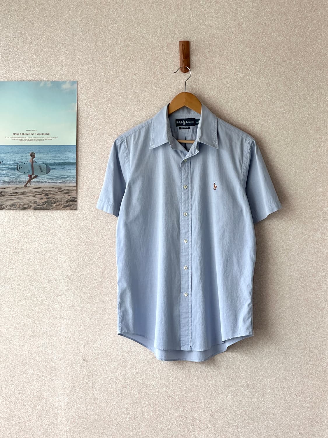 폴로 랄프로렌 솔리드 반팔셔츠 16 (105) 상품이미지1