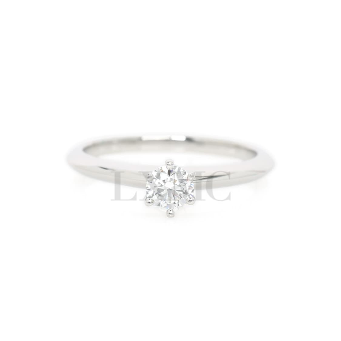 티파니 0.31CT 다이아 반지 플래티늄 티파니셋팅 웨딩링 11호 상품이미지1