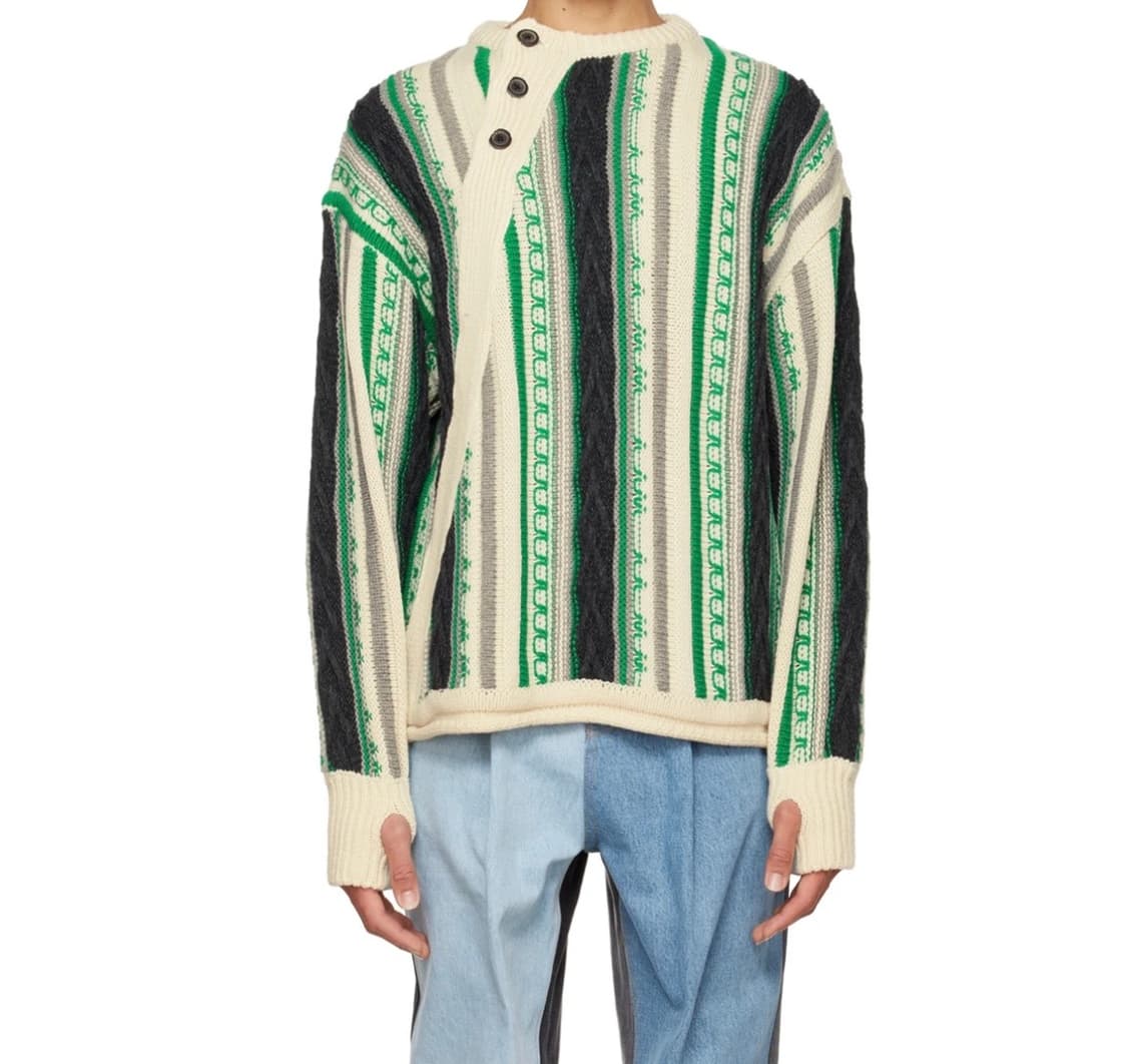 아더에러 BLAFWLK01IV2 그린 프레마 스웨터 (A2) 상품이미지1