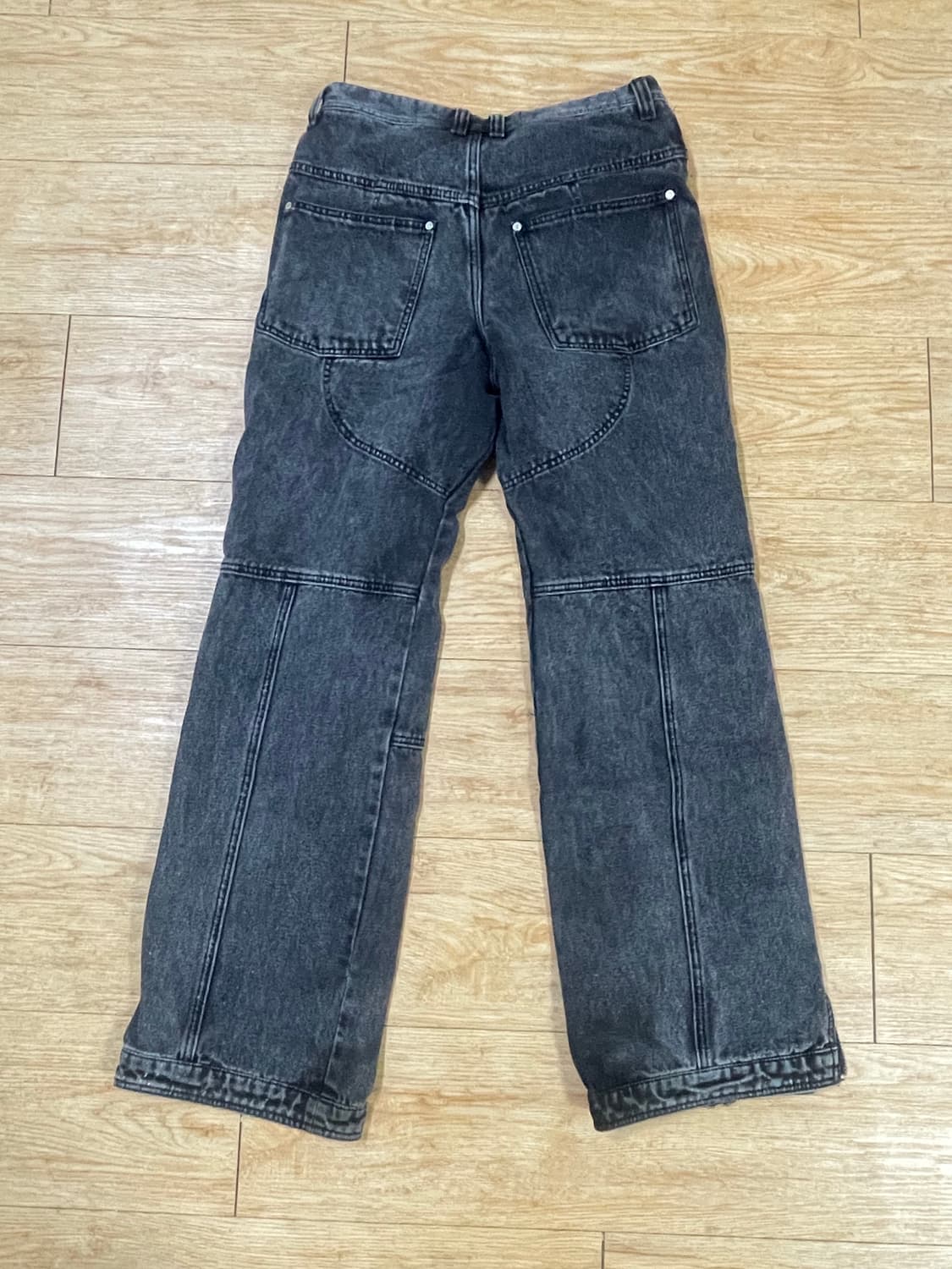 엔더슨벨 블리치 워시드 지퍼 진 상품이미지2