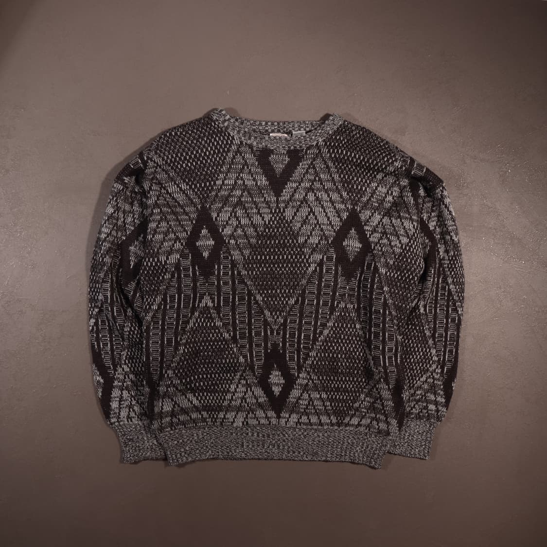 빈티지 패턴 니트 상품이미지1