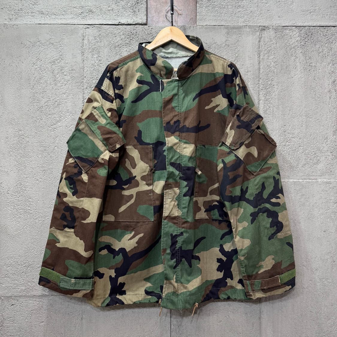 US Army 미군 캐미컬 프로텍티브 카모 자켓 (2XL)   상품이미지1