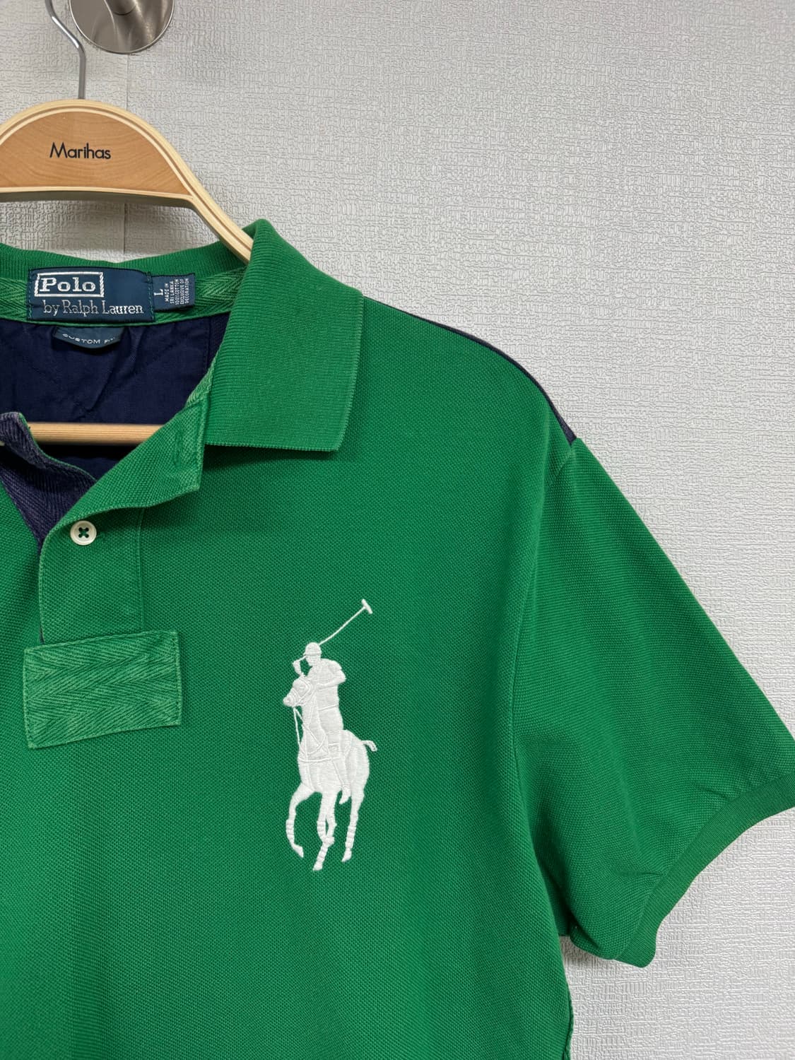 폴로 랄프로렌 빅포니 카라 반팔 티셔츠 상품이미지2