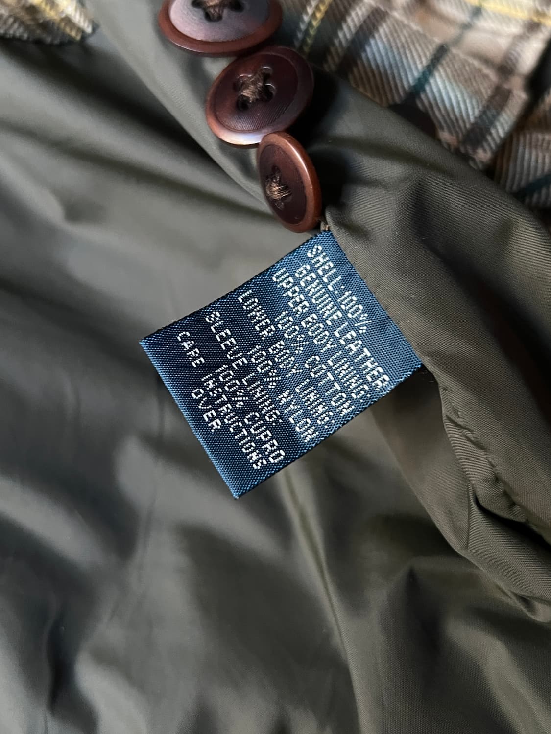 [L]폴로 랄프로렌 오일 페이드 스웨이드 헌팅 자켓 상품이미지8